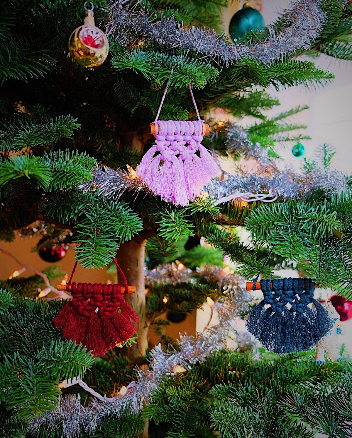 12/1 Macrame Ornaments