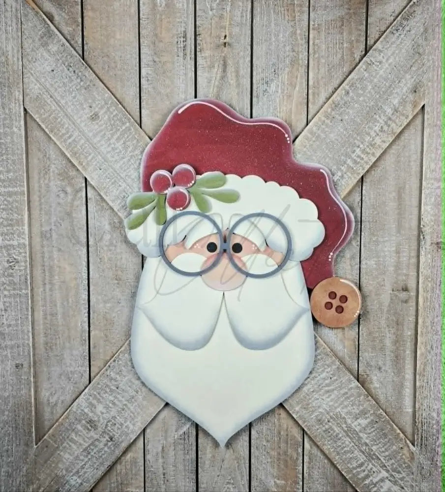 St. Nick Door Hanger - Painted for You - DIY KIT