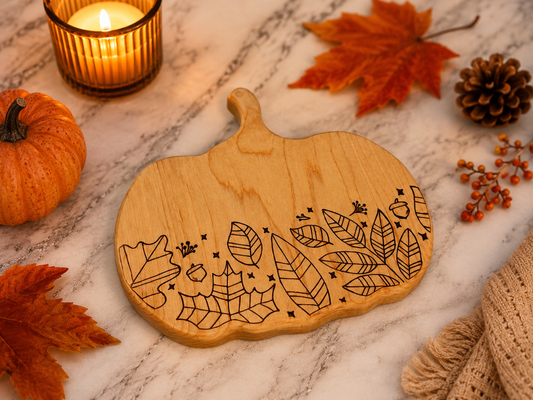 10/3 Pumpkin Charcuterie Board Wood Burning Workshop