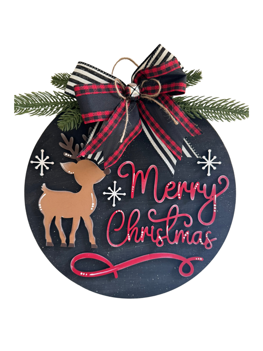 Merry Christmas Door Hanger