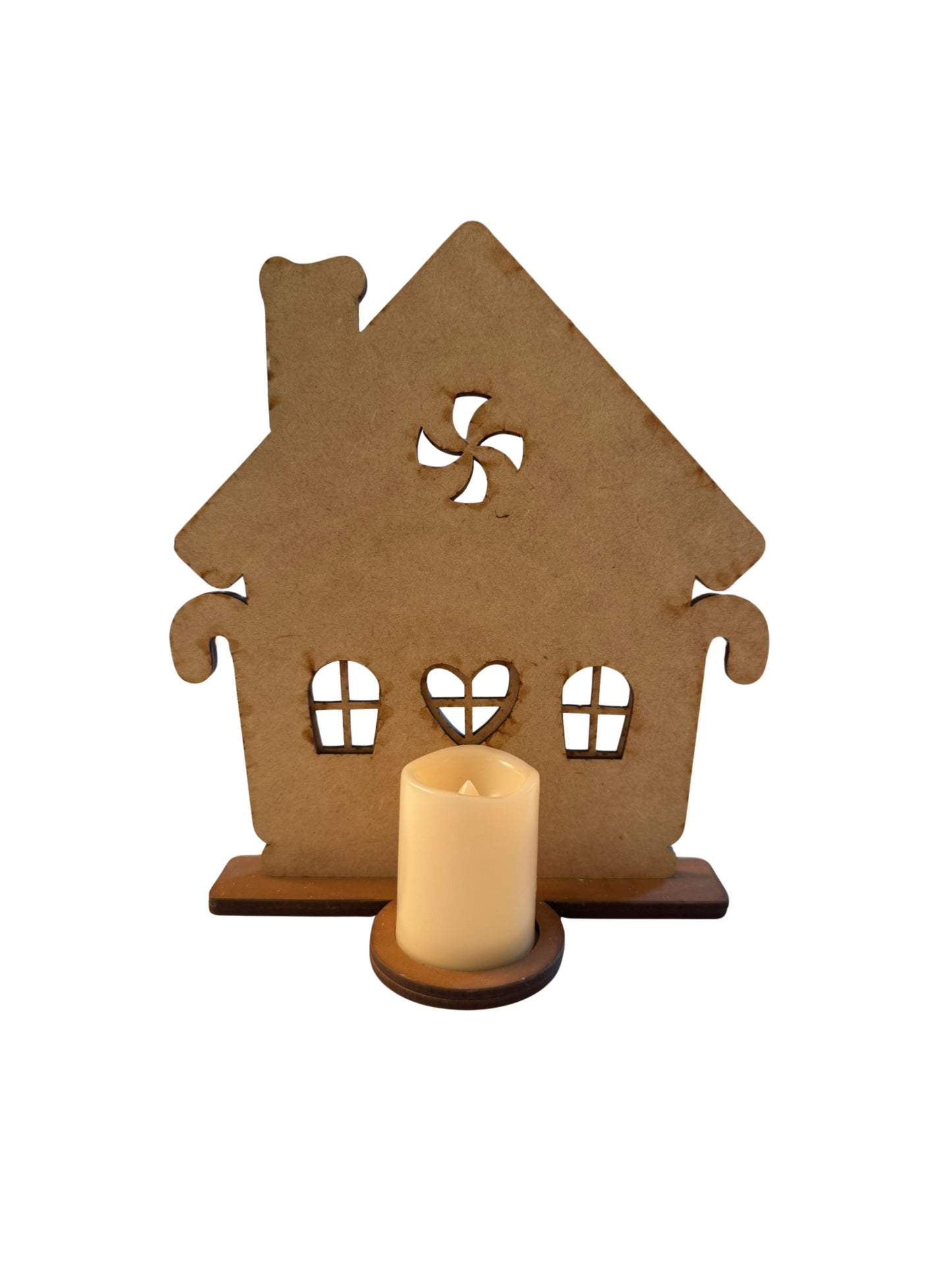 Gingerbread House Tealight Holder
