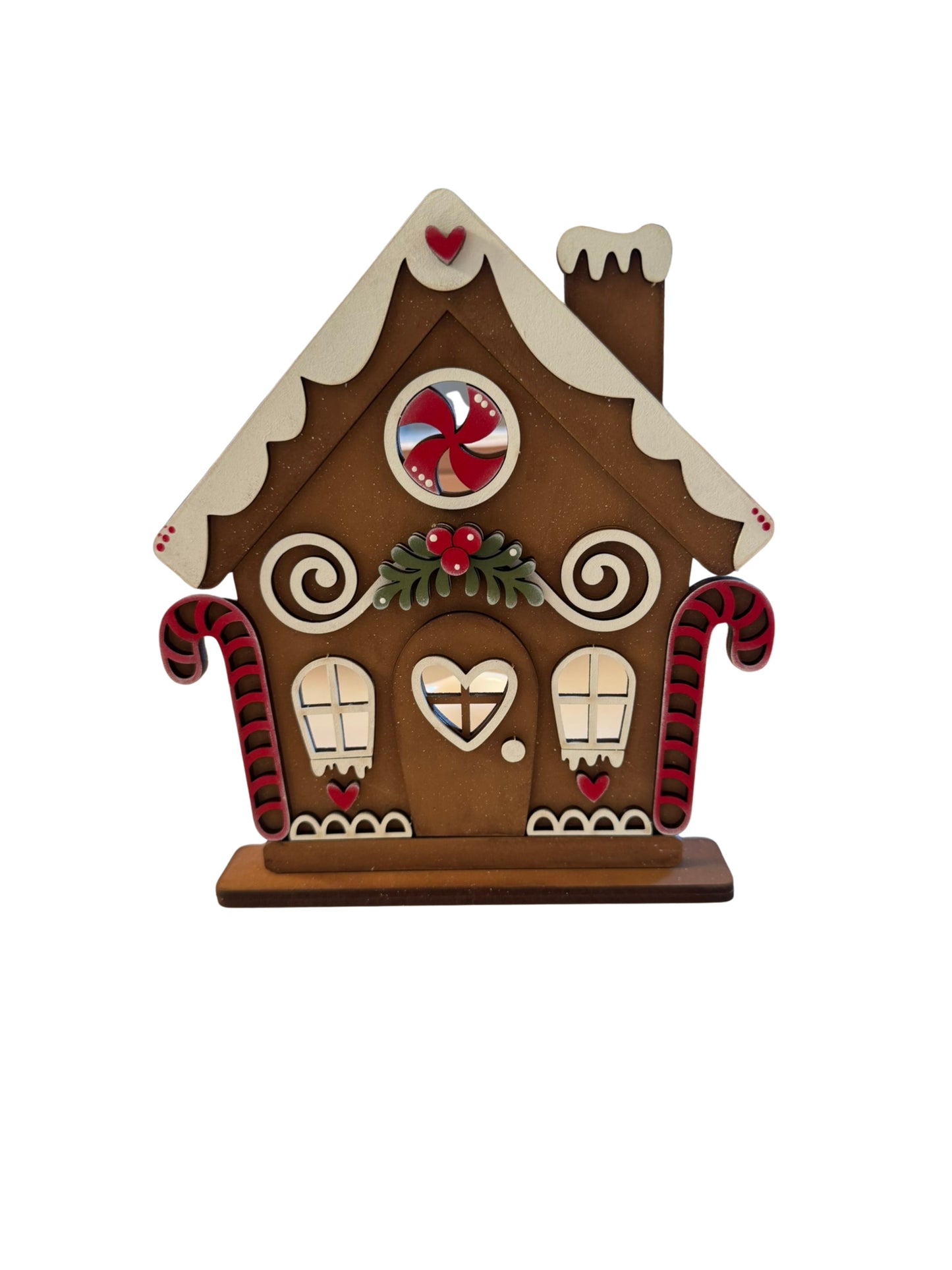 Gingerbread House Tealight Holder