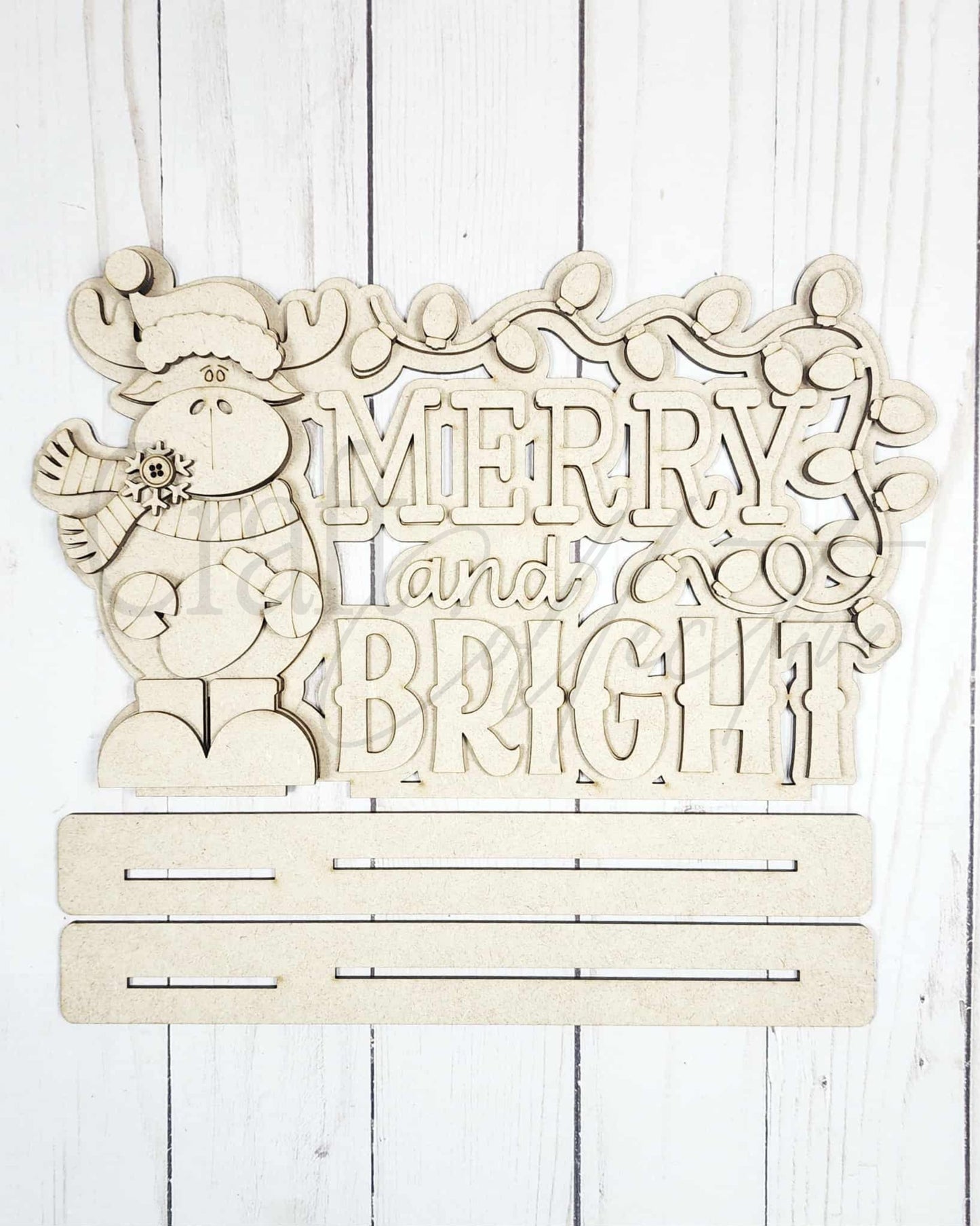 Merry & Bright Moose