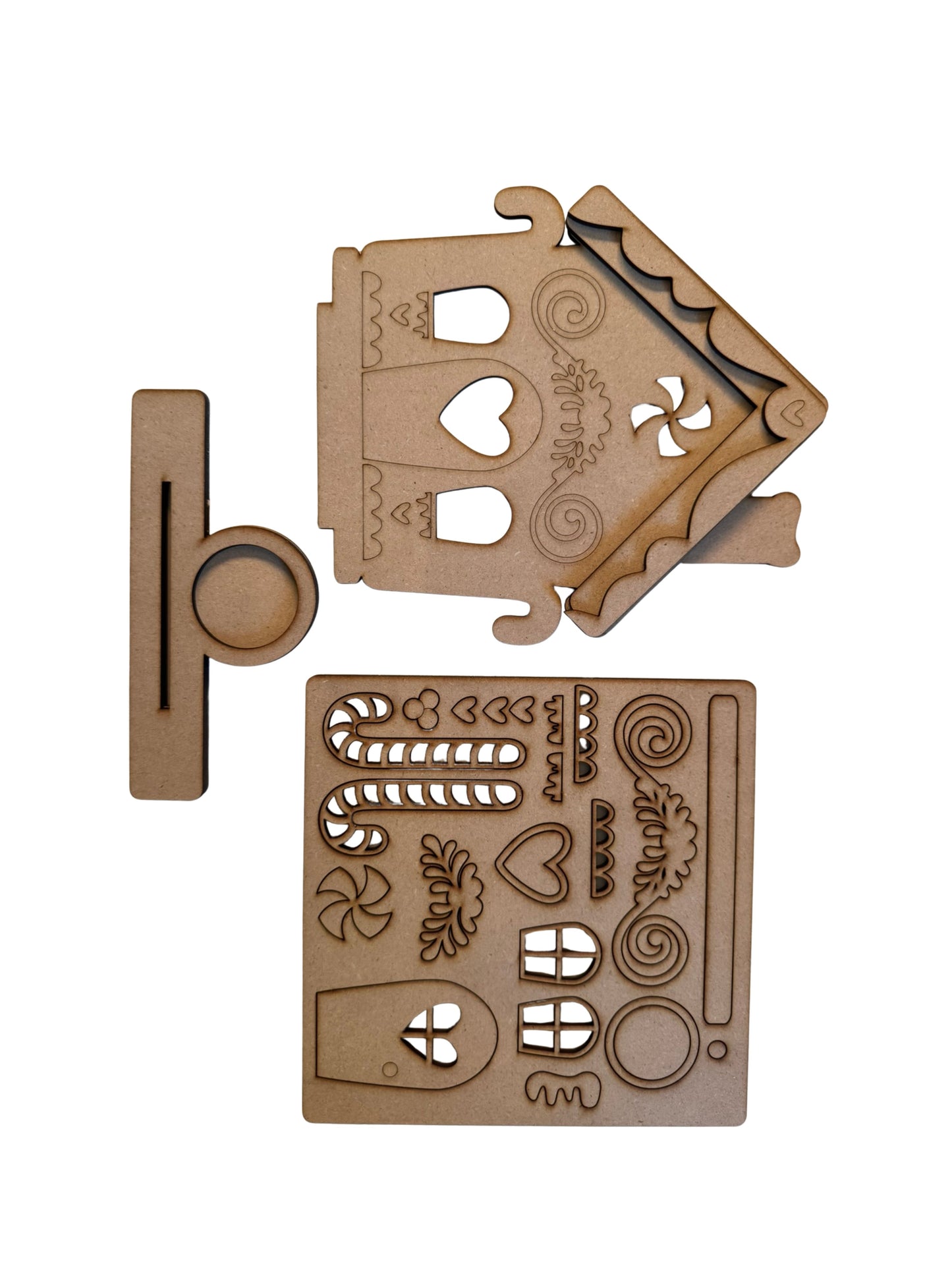 Gingerbread House Tealight Holder