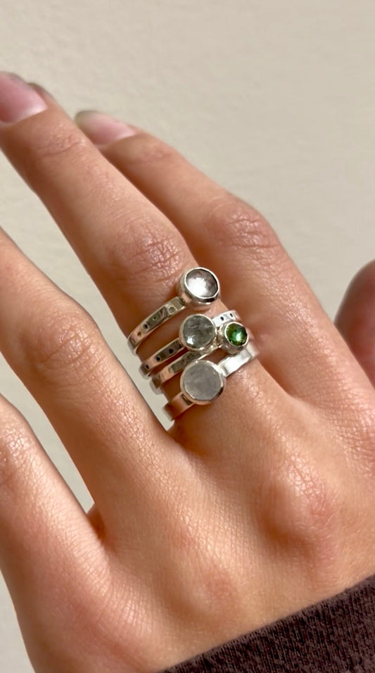 6/27  Silver Gemstone Ring Workshop