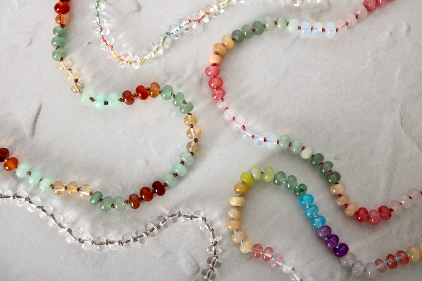 Gemstone Candy Necklace