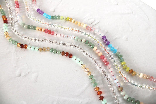 Gemstone Candy Necklace