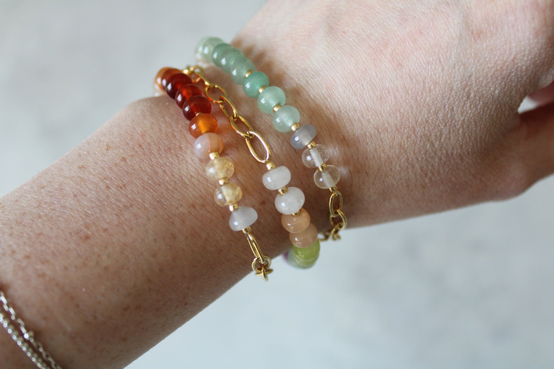 Gemstone Stretch Bracelet