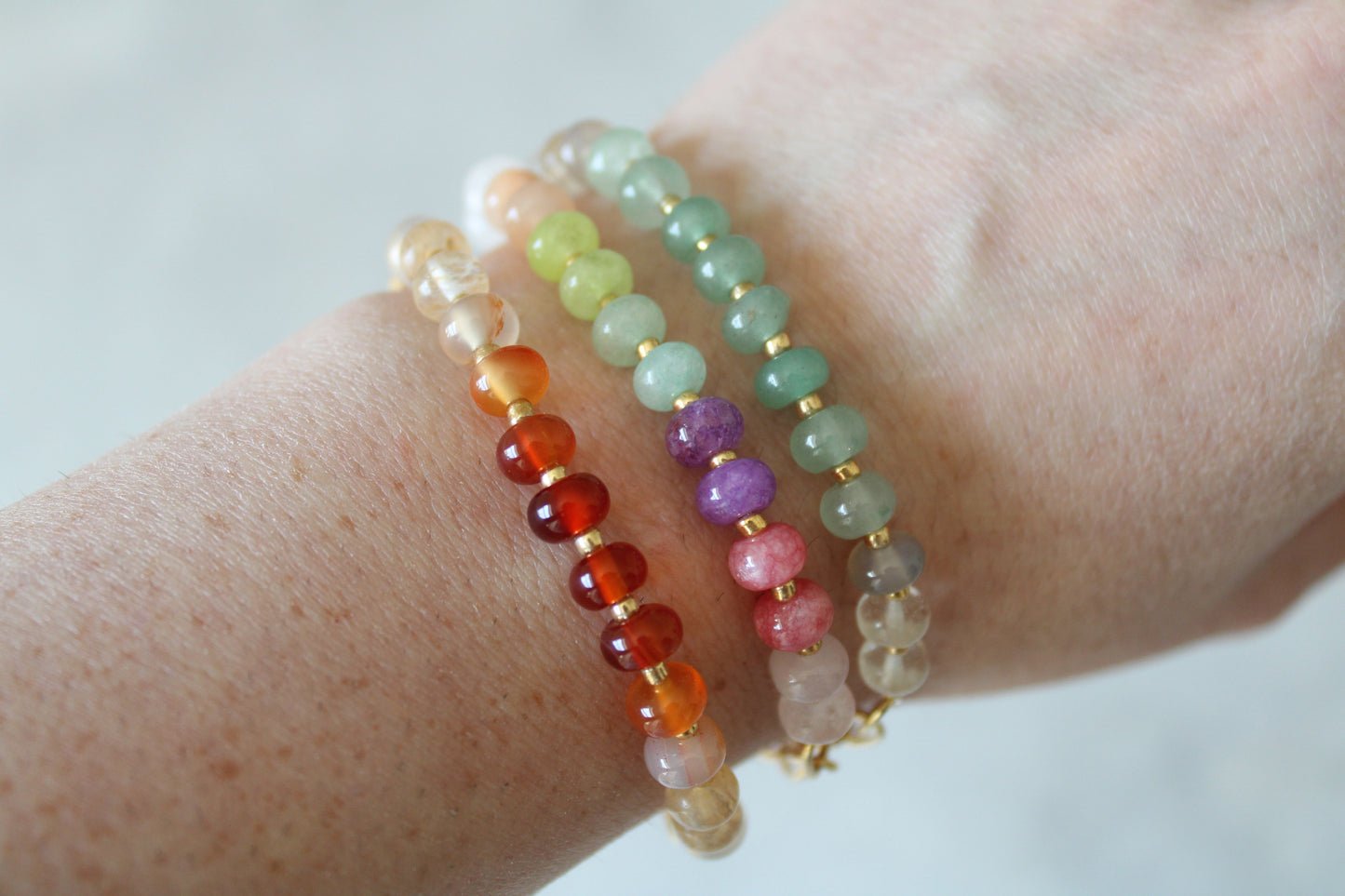 Gemstone Stretch Bracelet