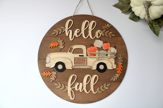 Harvest Door Truck Hanger