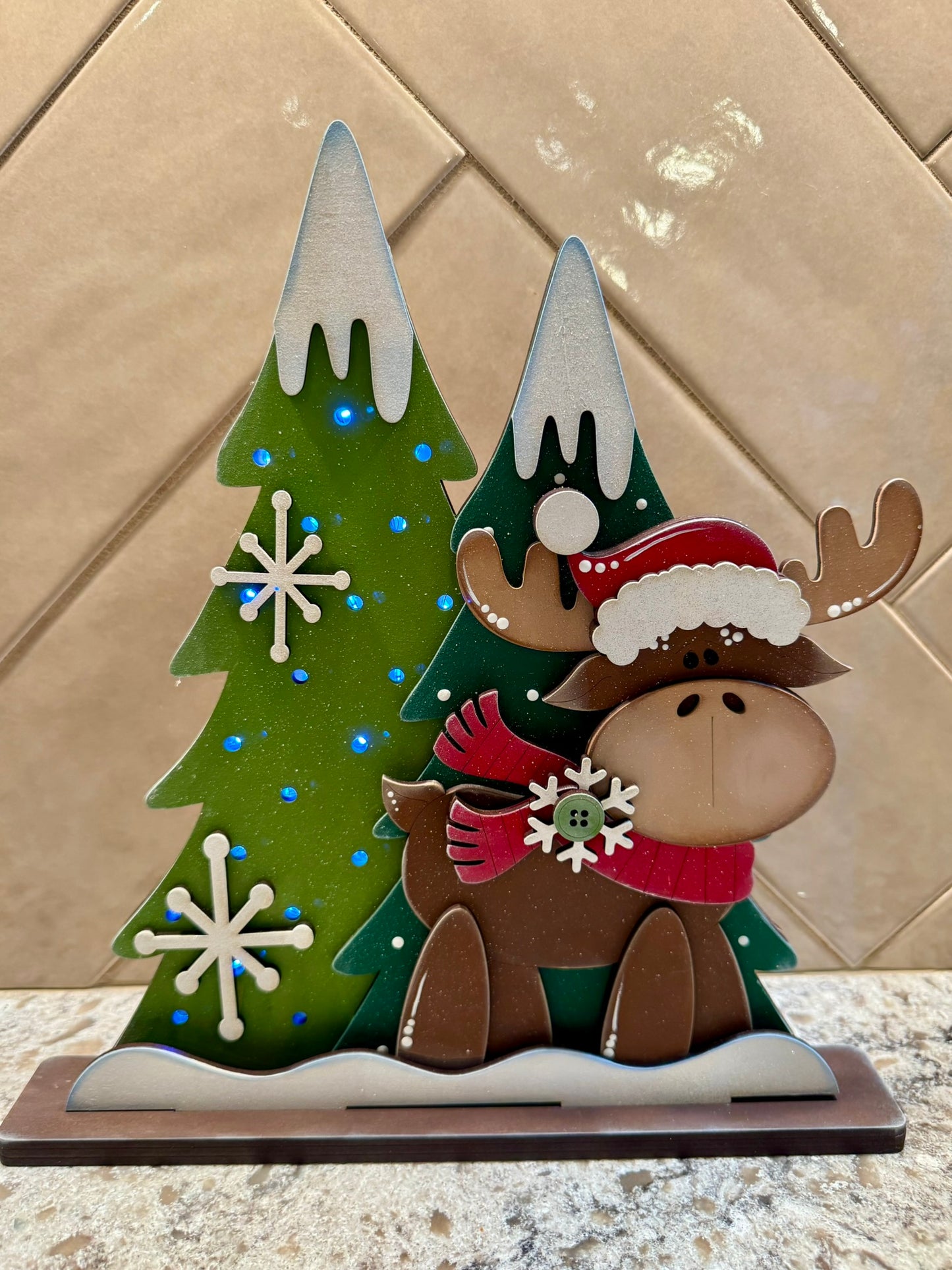 Standing Moose - Light Up