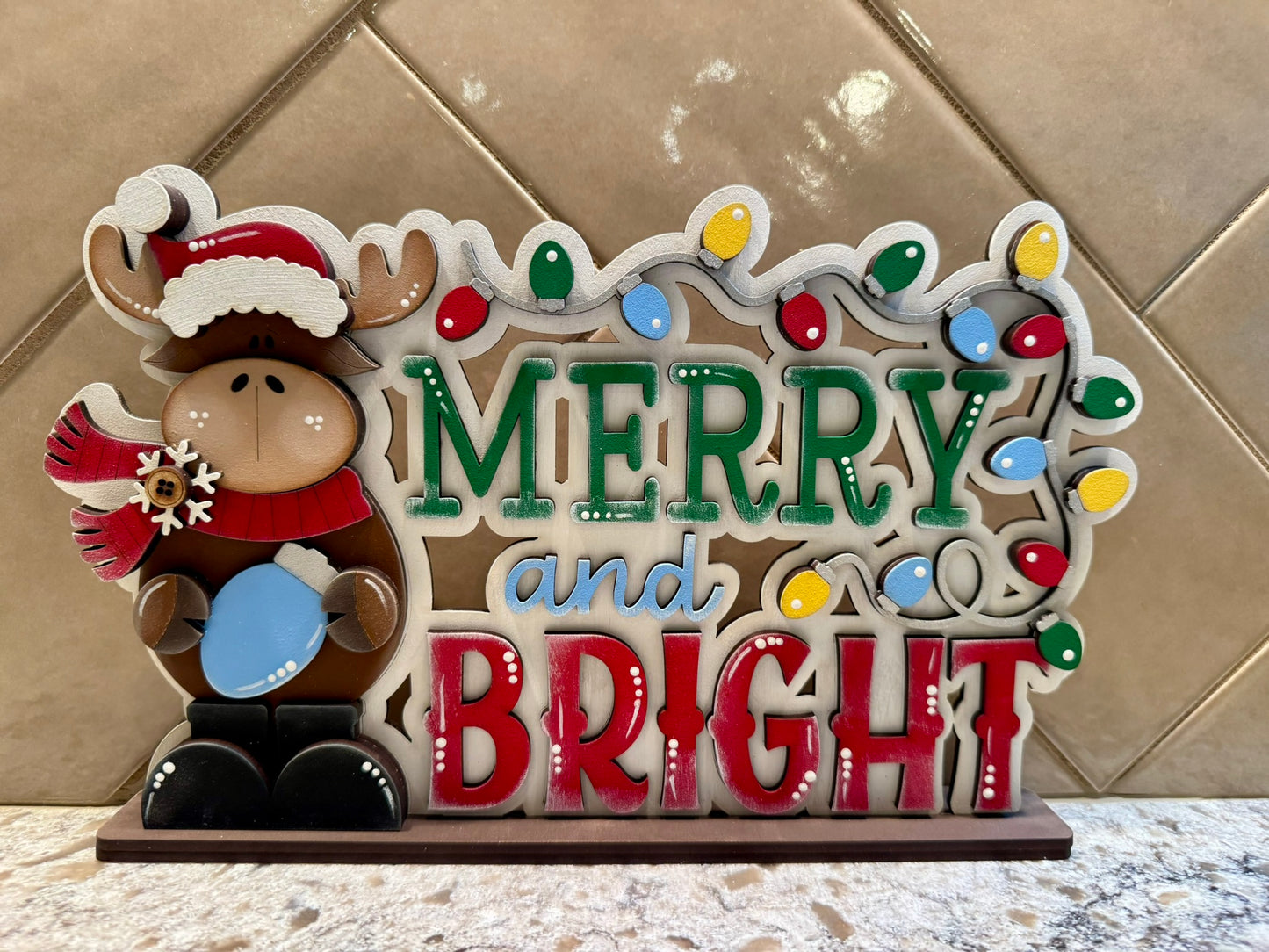 Merry & Bright Moose