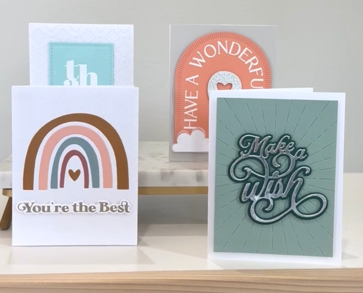 3/6 Greeting Cards & Wax Seal Accents