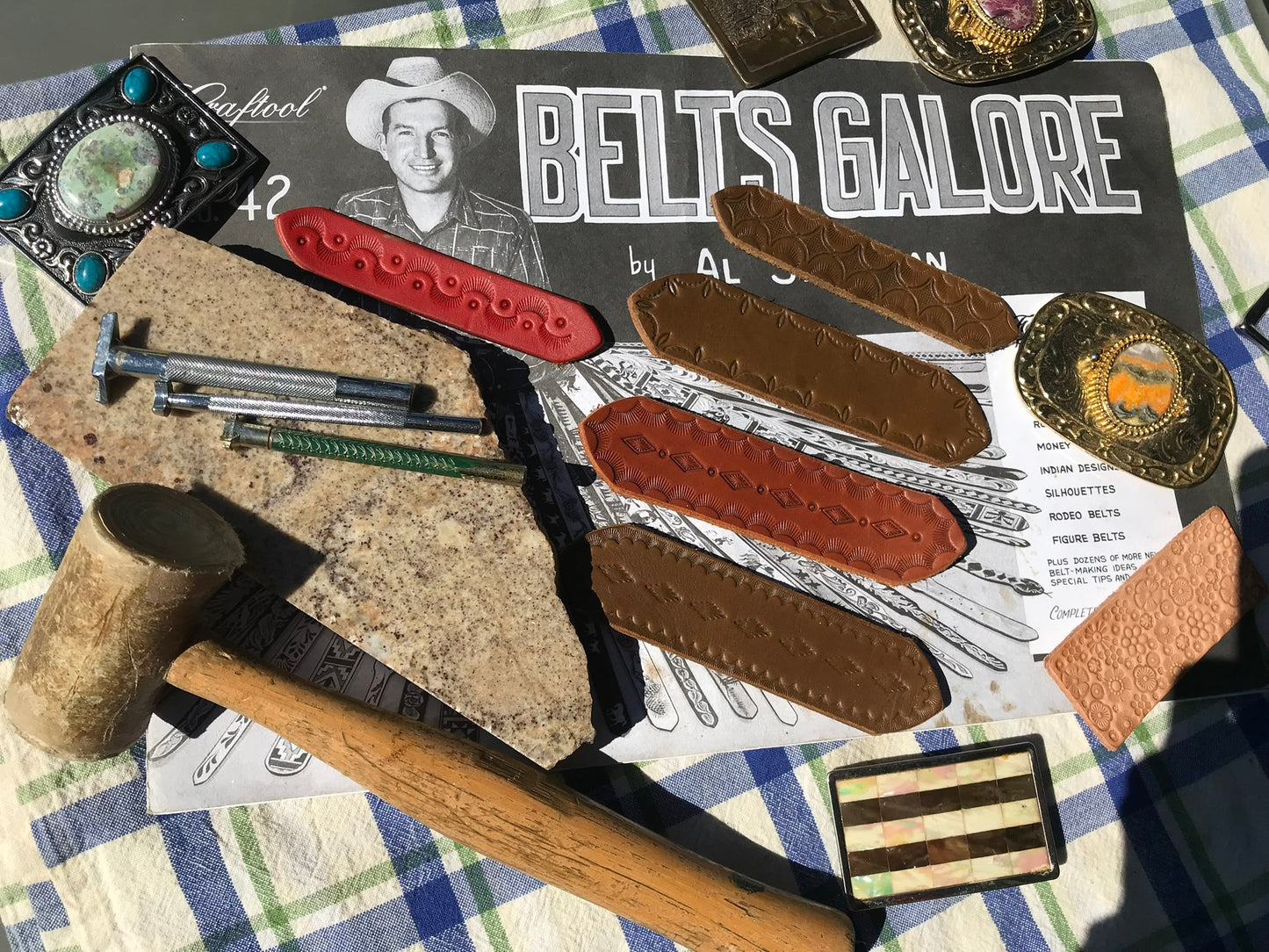 5/2 Stamped Leather Belt Workshop