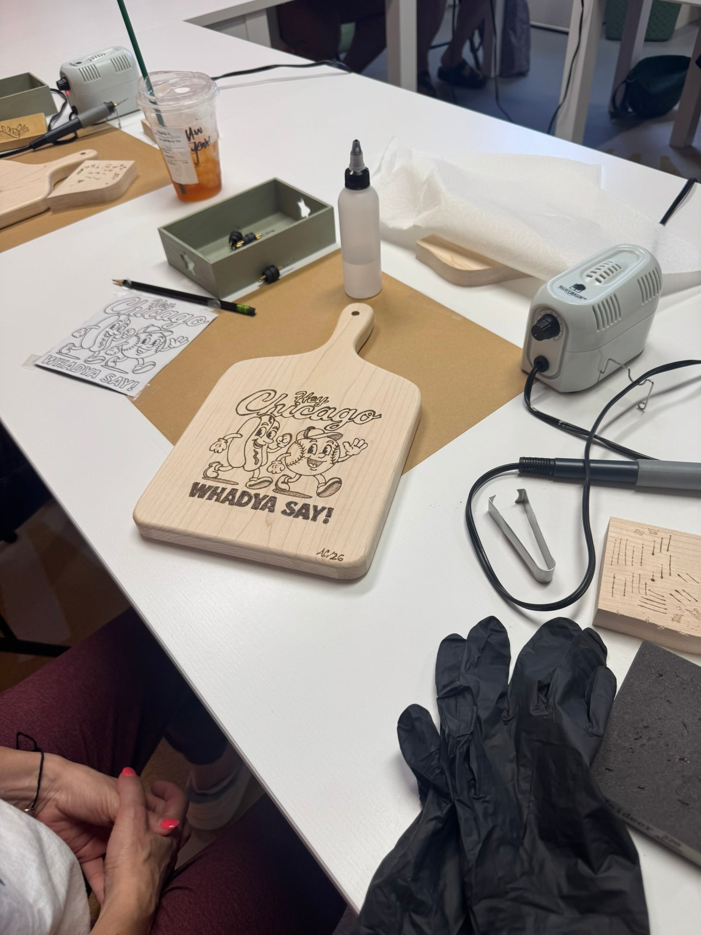 9/26 Charcuterie Board Wood Burning Workshop