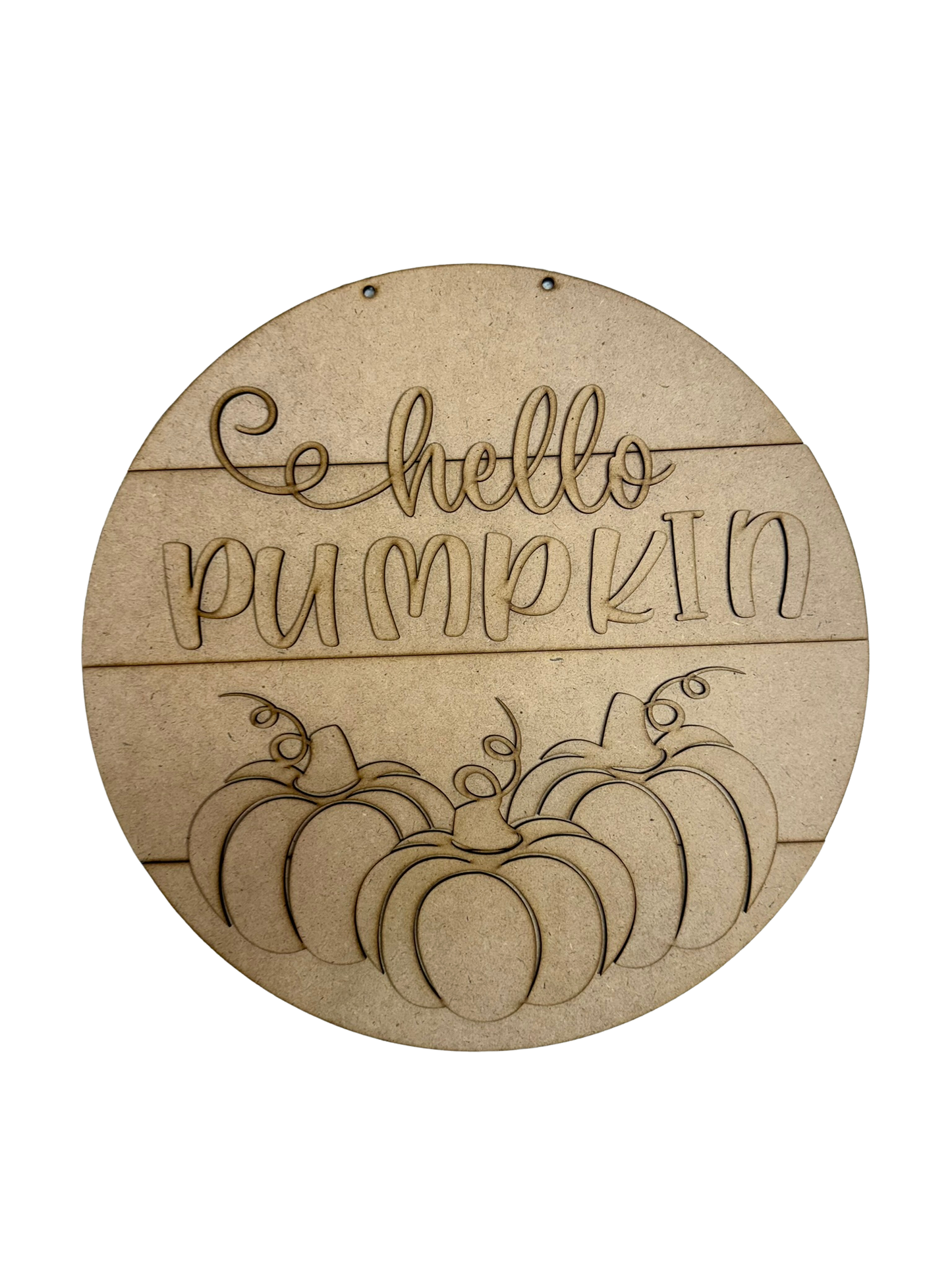 Hello Pumpkin Door Hanger