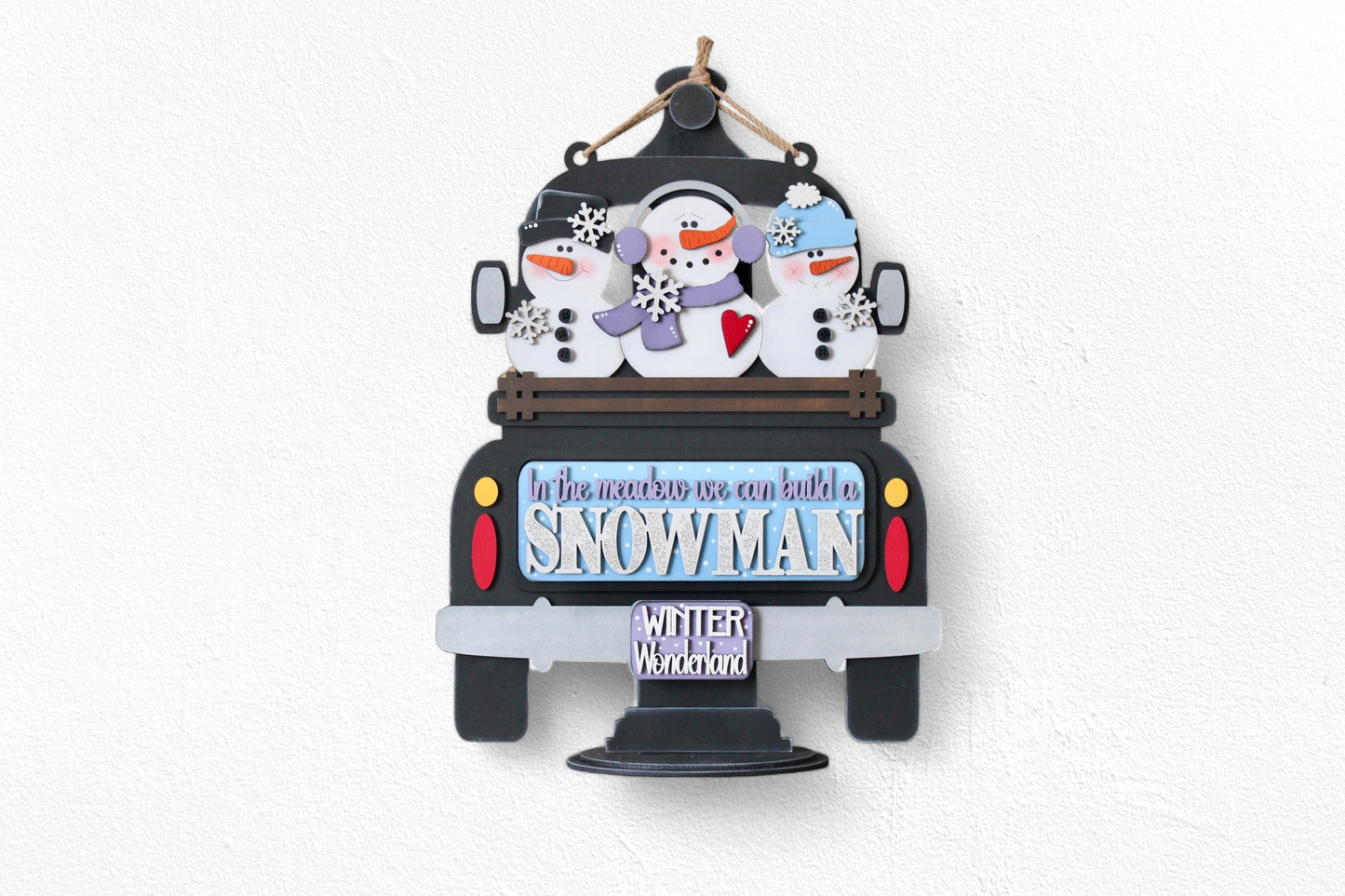 DIY snowman insert