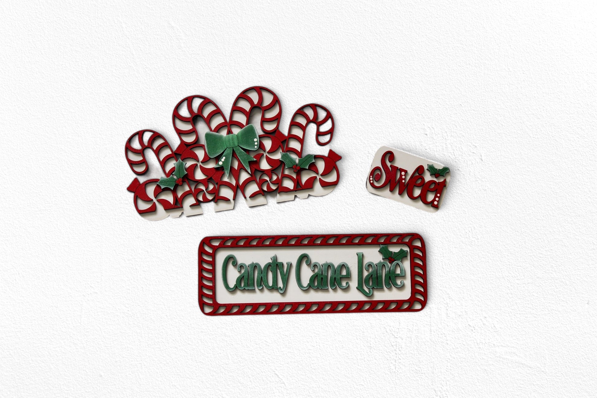 DIY Candy Cane Insert