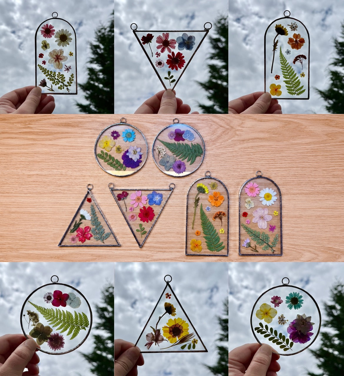 8/27 Pressed Flower Stained Glass Workshop