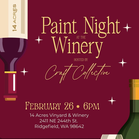 2/26 Paint Night @ 14 Acres Vinyard & Winery