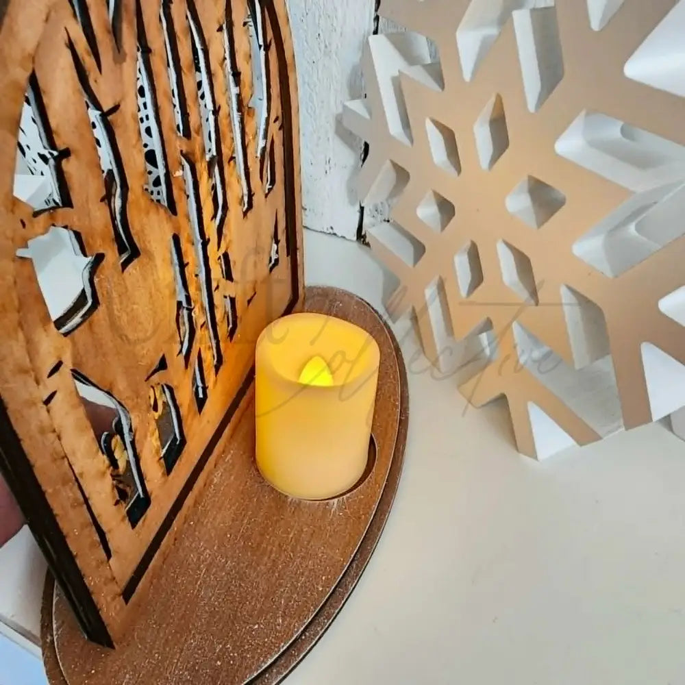 Cardinal Cloche Shelf Sitter - DIY KIT