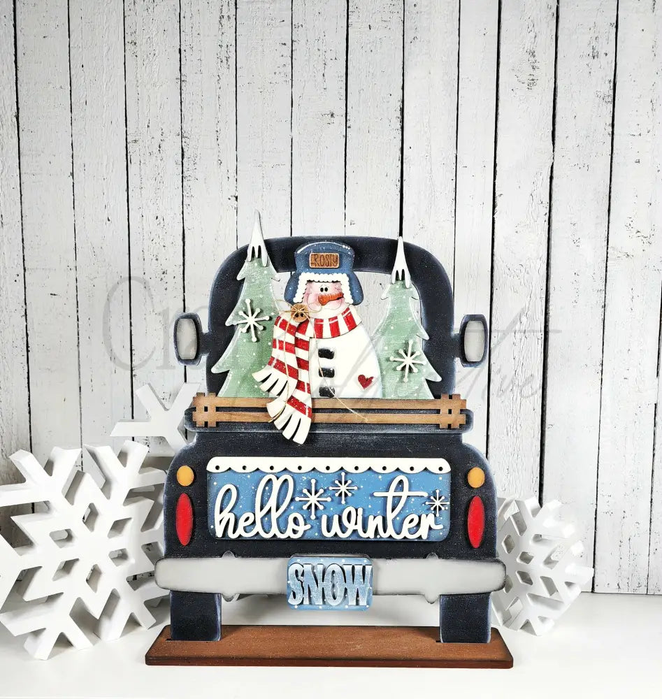 Hello Winter Snowman - DIY KIT