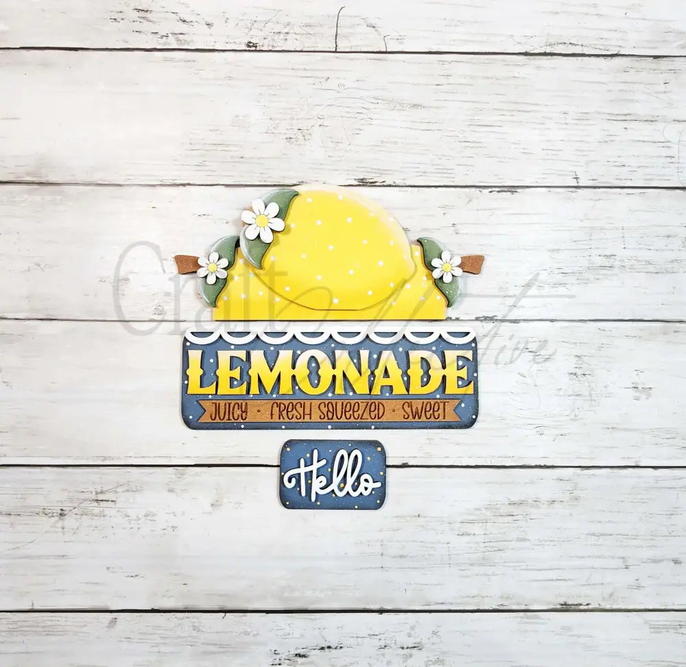 Lemon Insert - Painted for You - DIY KIT