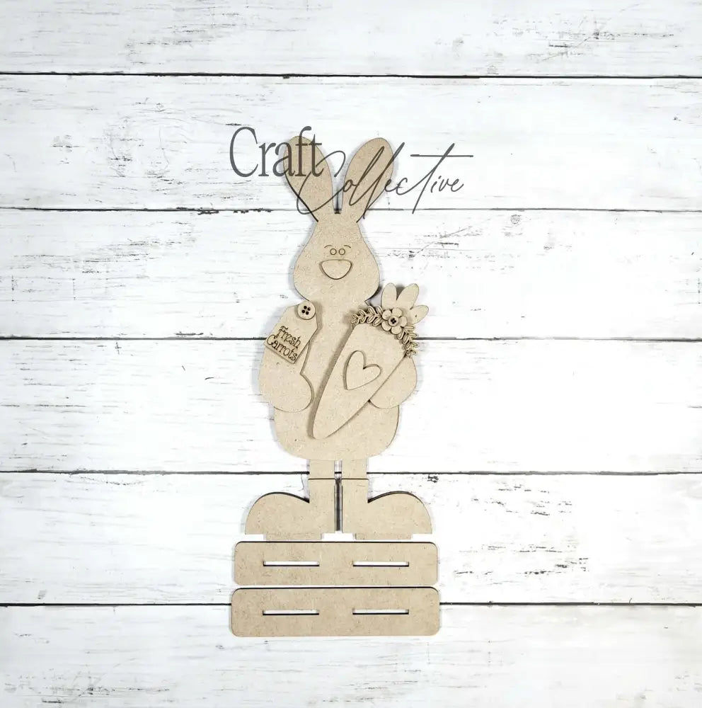 Standing Bunny with Carrot DIY KIT