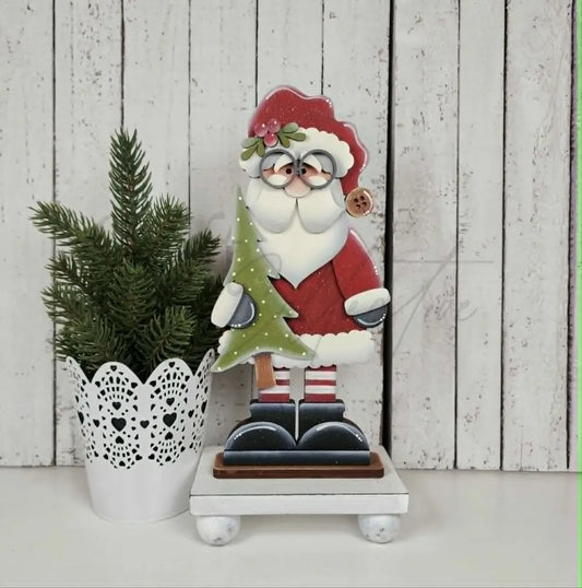 Standing St. Nick Shelf Sitter - Painted for You - DIY KIT